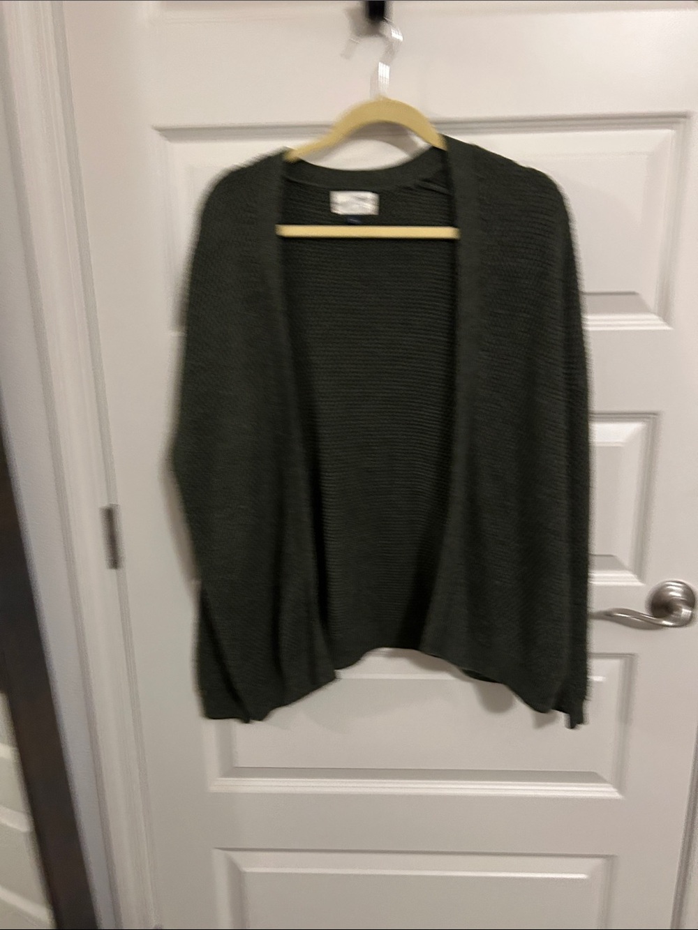 Universal Thread Olive Open-Front Cardigan Sweater